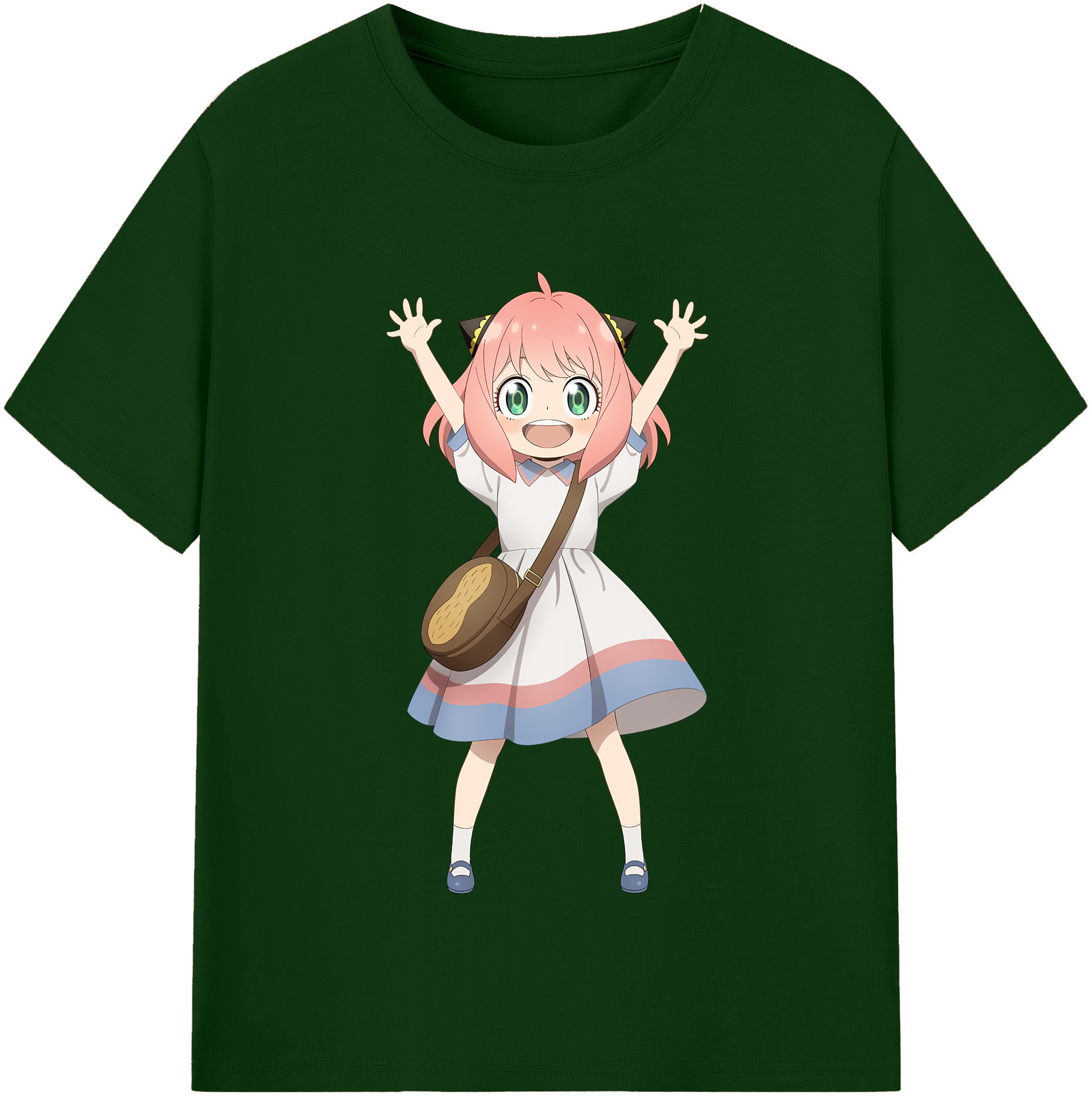 （画像用） SPY×FAMILY间谍家家酒 綿100％半袖Tシャツ（フロントプリント）